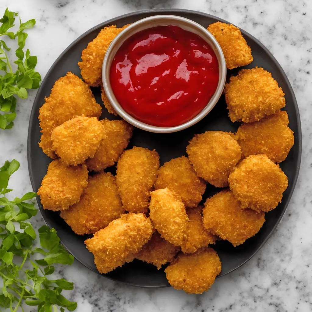 Chicken Nuggets With Chips (6pcs)